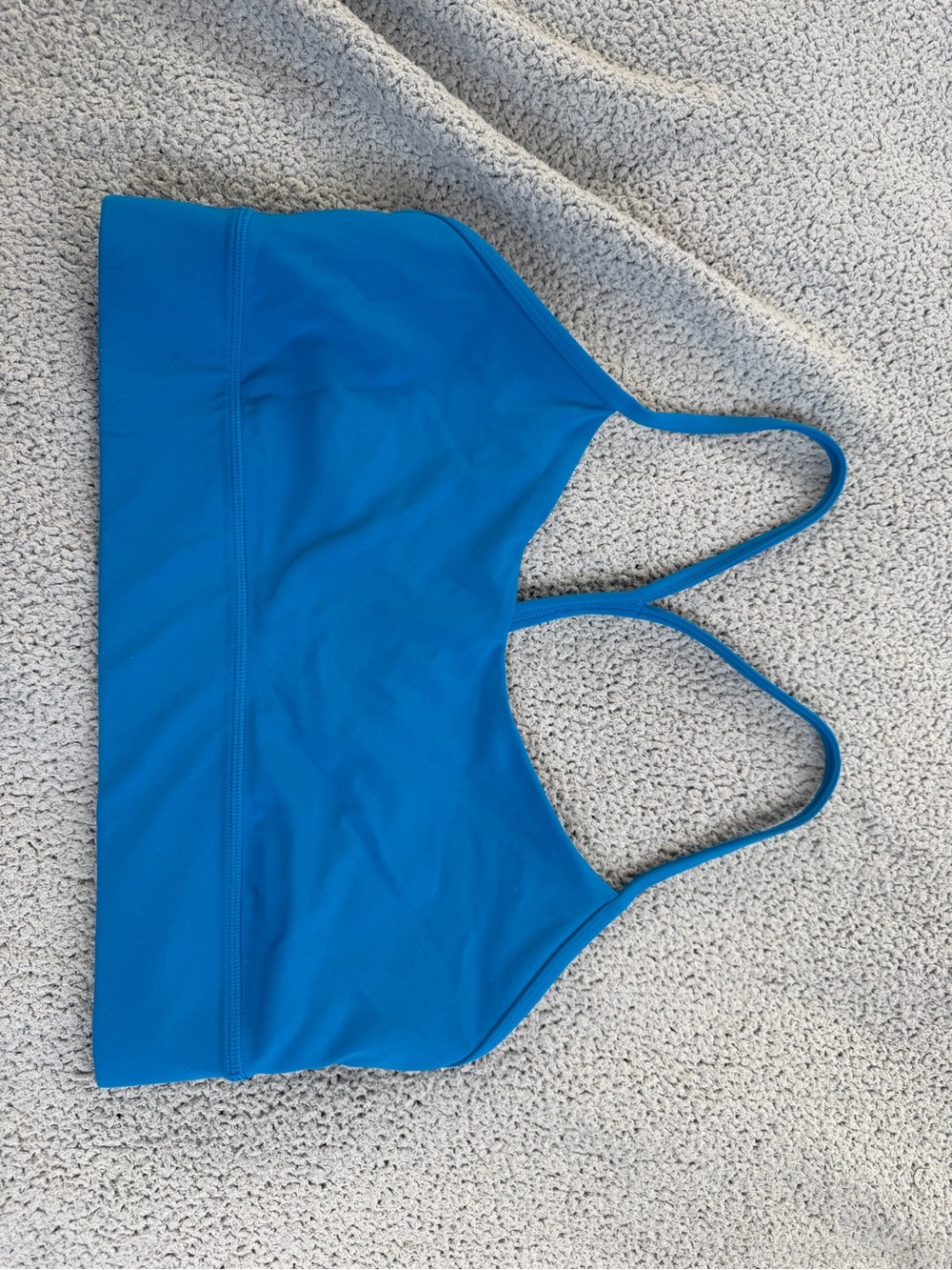 Lululemon blue sports bra